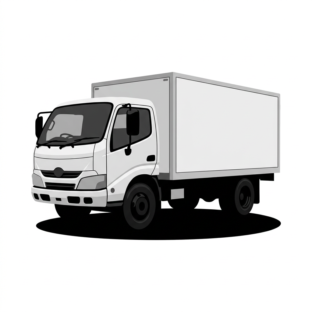 9噸貨車 — ~3,500 kg, 約 17.8 m³